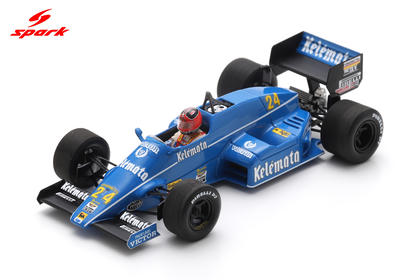 Spark Osella FA1F #24 Piercarlo Ghinzani Portuguese Grand Prix 1985 1/43 Scale