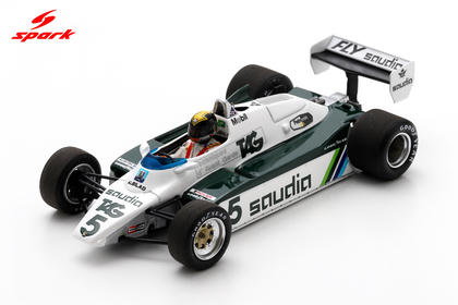 Spark Williams FW08 #5 Derek Daly British Grand Prix 1982 1/43 Scale