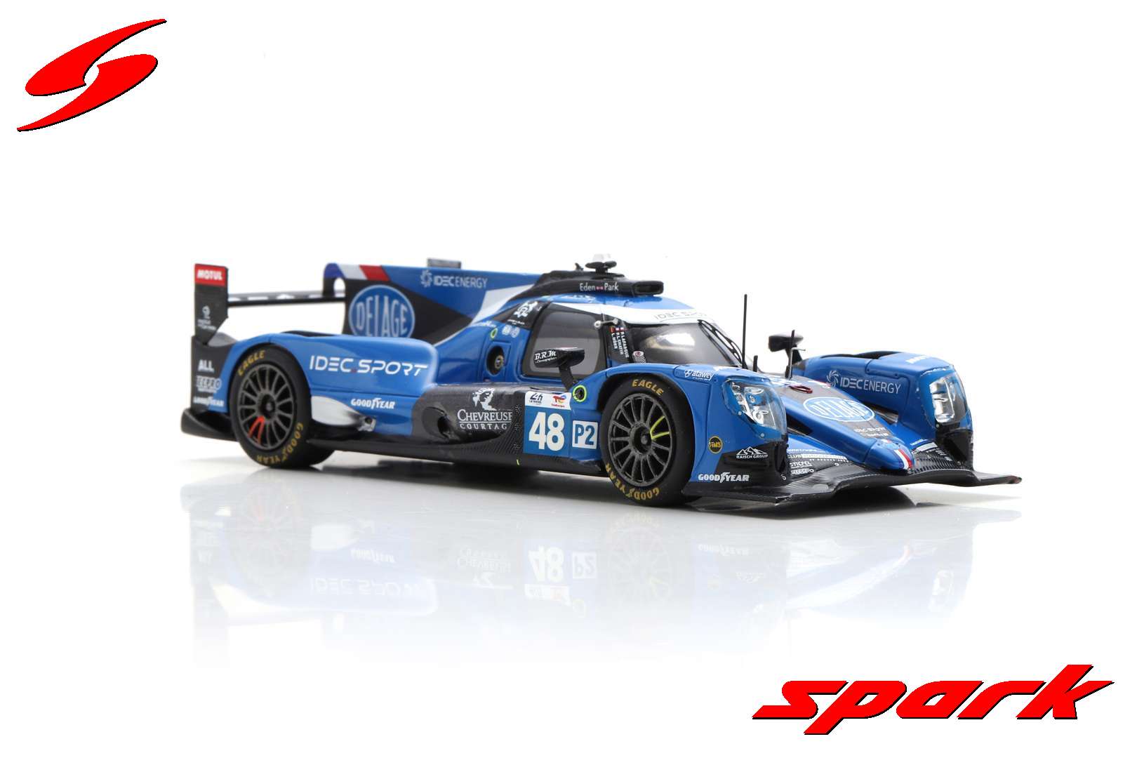 Spark Oreca 07 Gibson Team Idec Sport N.48 Winner Hyperpole LMP2 Class
