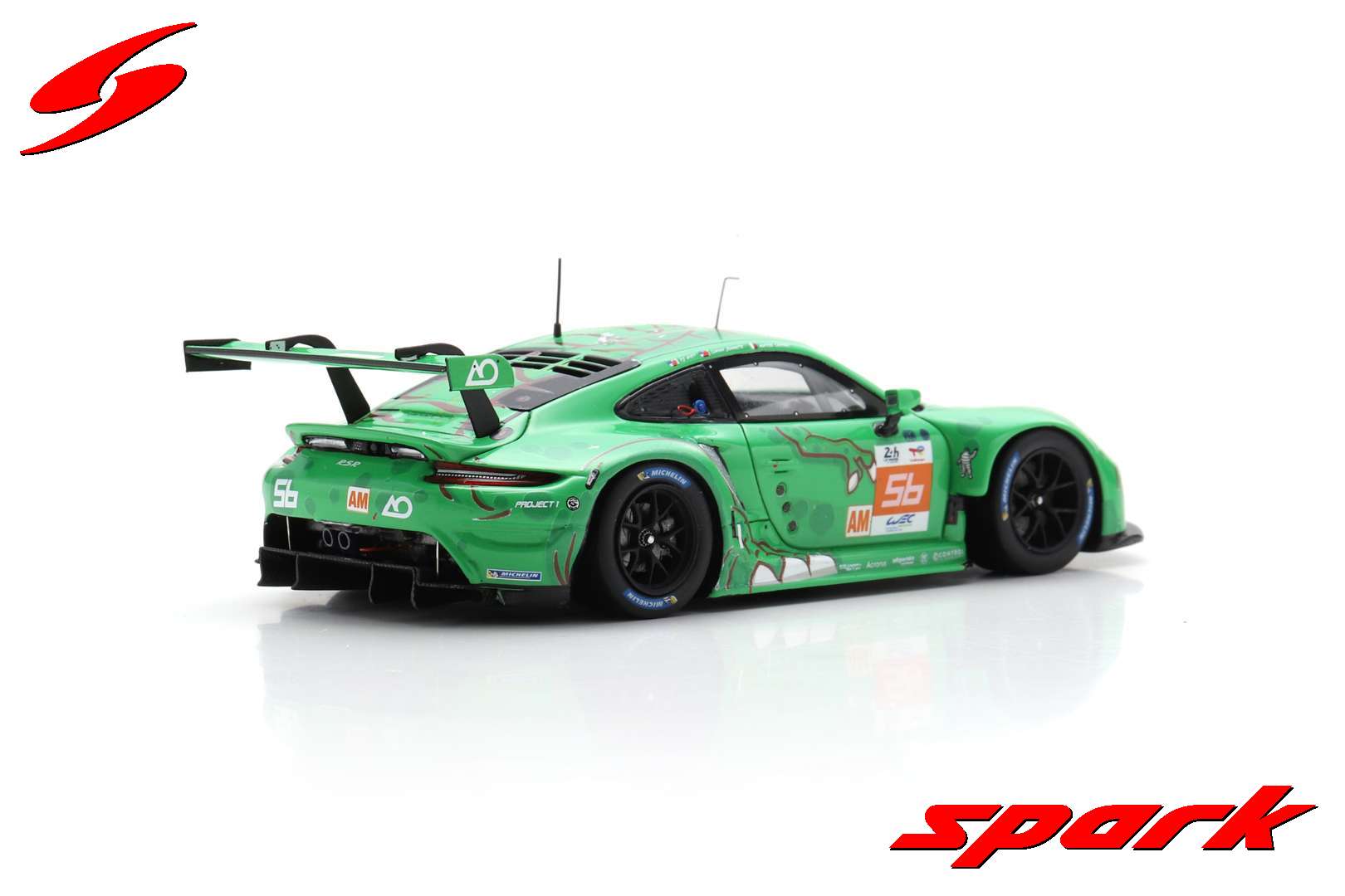 Porsche 911 RSR Le Mans 2023 スパーク 1/43 Diecast model cars Porsche 911 1/43 Spark RSR-19 No.86 GR