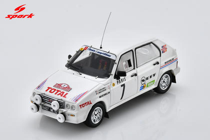 Spark Citroën Visa 1000 Pistes #7 Citroën Compétitions 1985 Monte Carlo Rally 1/43 Scale