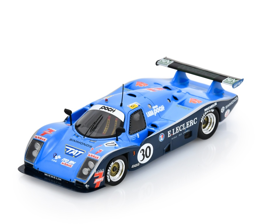 Spark Cougar C22 #30 Courage Compétition 24Hrs Le Mans 1988 1/43 Scale S9507