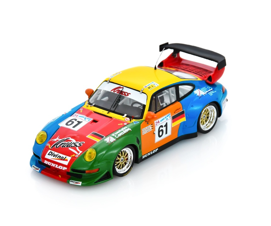 Spark Porsche 911 GT2 #61 Krauss Race Sports 24Hrs Le Mans 1998 1/43 Scale S9919
