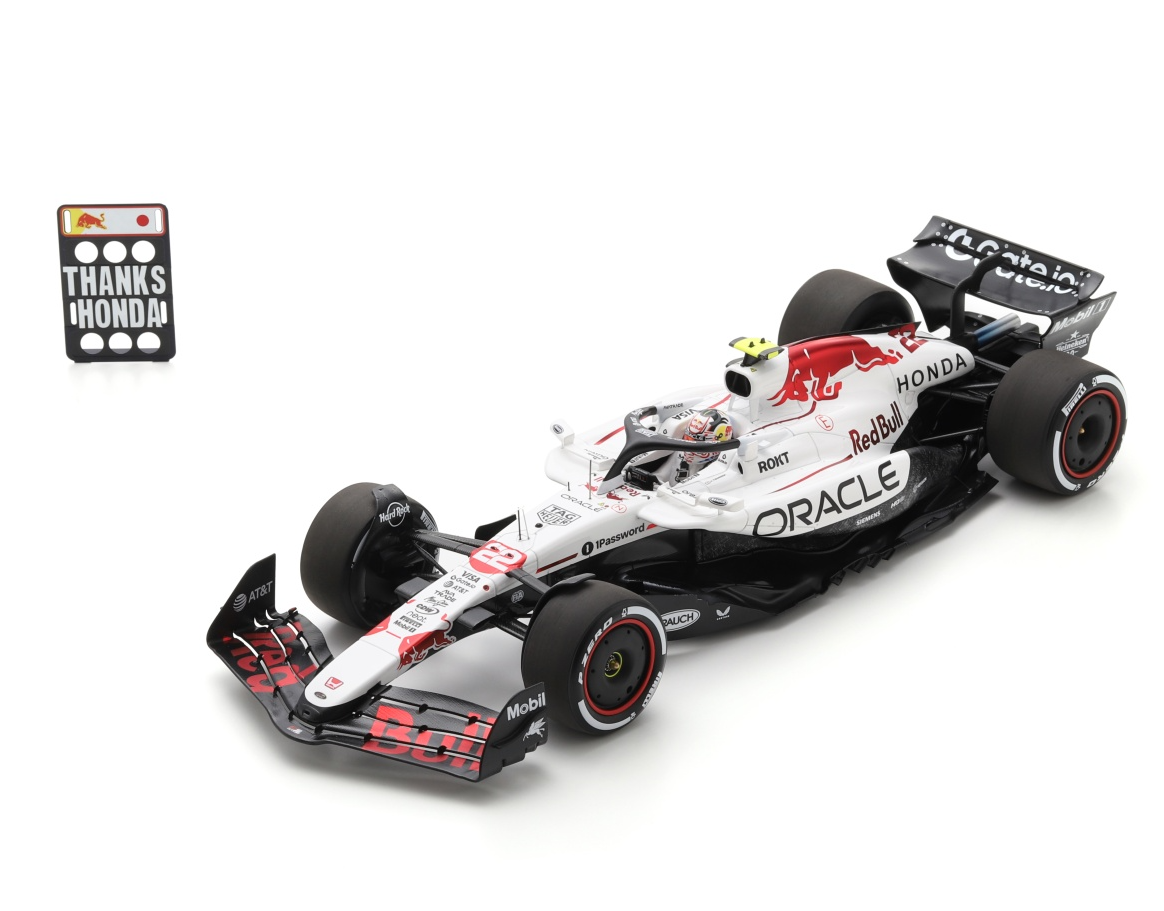 Spark Red Bull Racing RB21 #22 Yuki Tsunoda Japanese GP 2025 1/18 Scale 18S1005