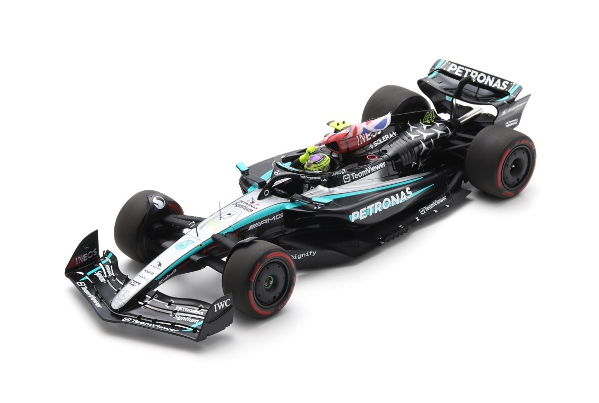 Spark Mercedes-AMG F1 W15 #44 Hamilton Winner British F1 GP 2024 1/18 18S999