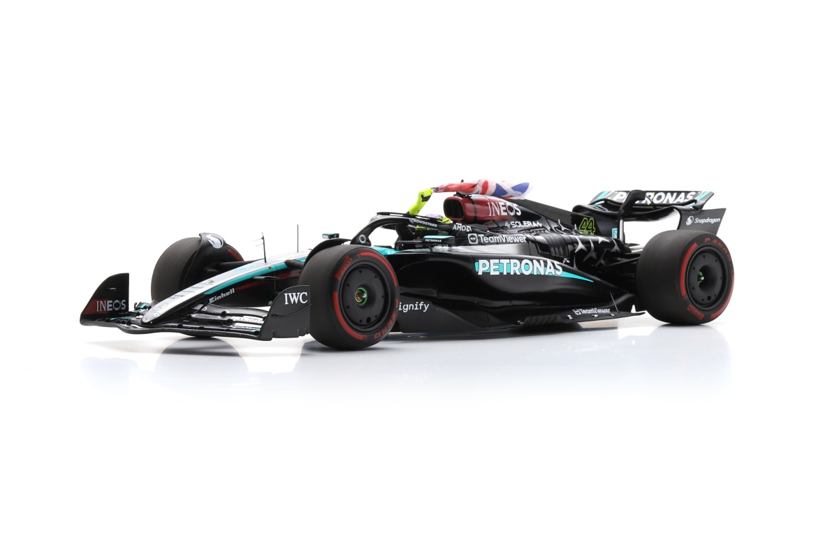 Spark Mercedes-AMG F1 W15 #44 Hamilton Winner British F1 GP 2024 1/18 18S999