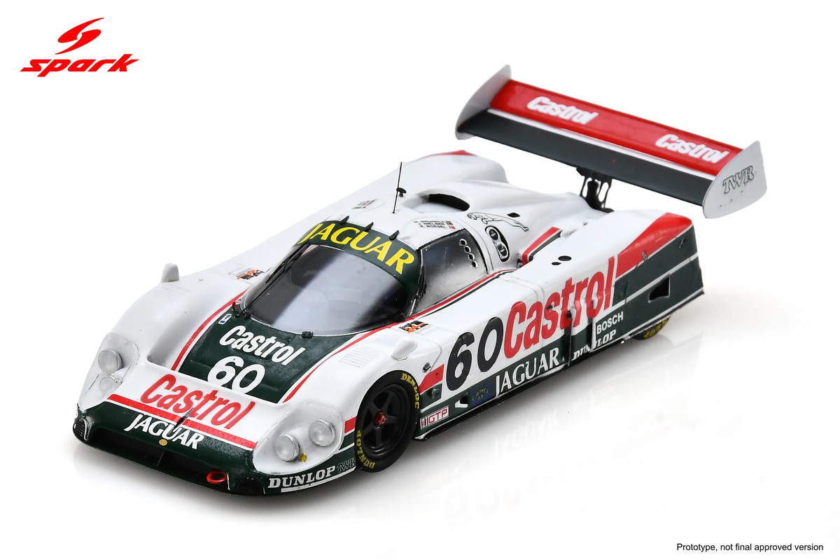 Spark Jaguar XJR-9 #60 Castrol Jaguar Racing 24 Hours of Daytona 1988 1/43 Scale 43DA88