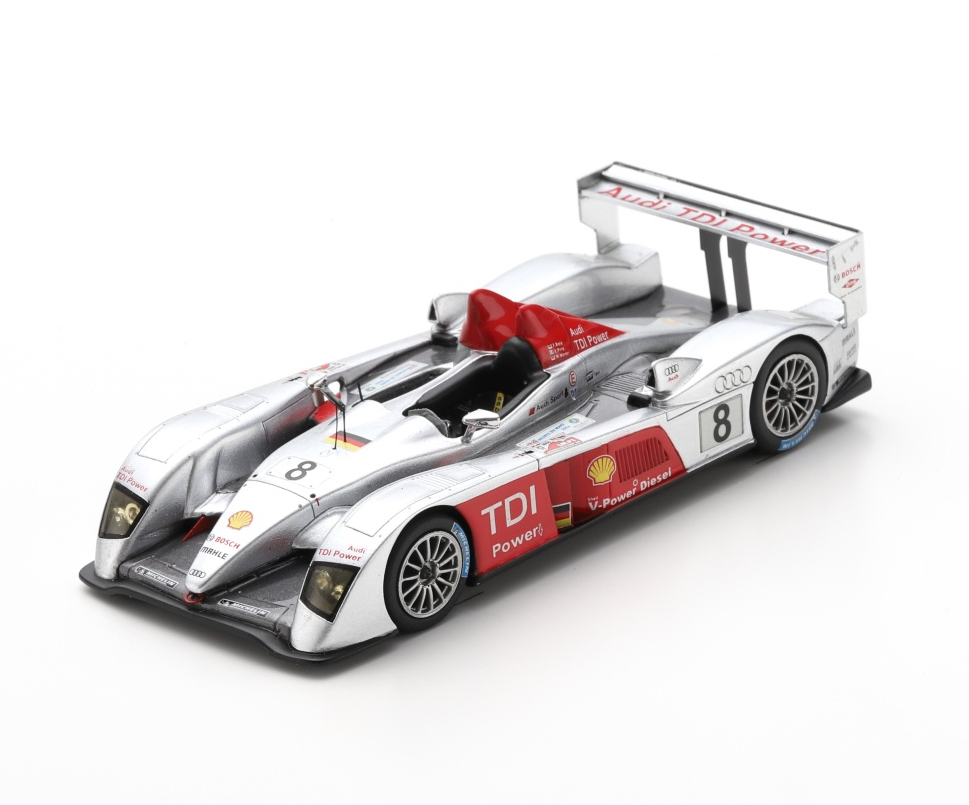 Spark Audi R10 TDI #8 Audi Sport Team Joest 24Hrs Le Mans 2006 Winner 1/43 Scale