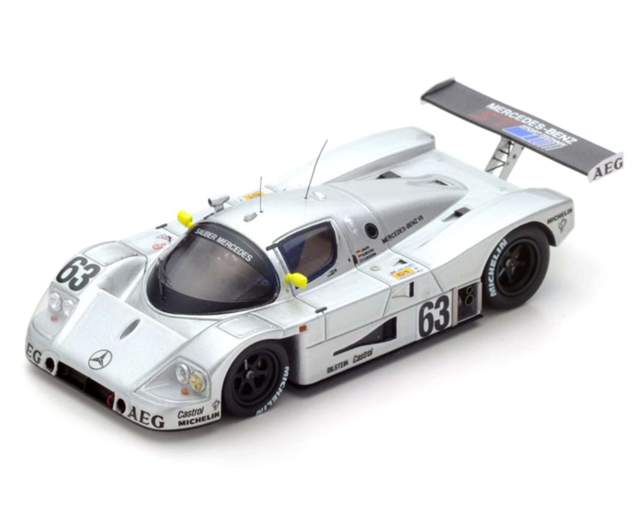 Spark Sauber C9 #63 Team Sauber Mercedes Winner 24Hrs Le Mans 1989 1/4