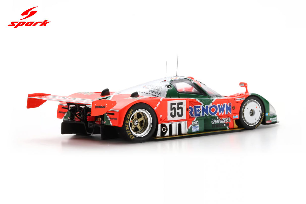 Spark Mazda 787B #55 Mazdaspeed Winner 24Hrs Le Mans 1991 1/43 Scale