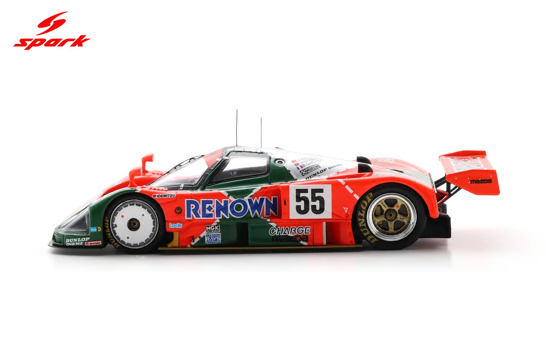 787B Mazda 0 #55 Winner Spark 1⁄43 Mans Le 24h Mazdaspeed 24Hrs 1