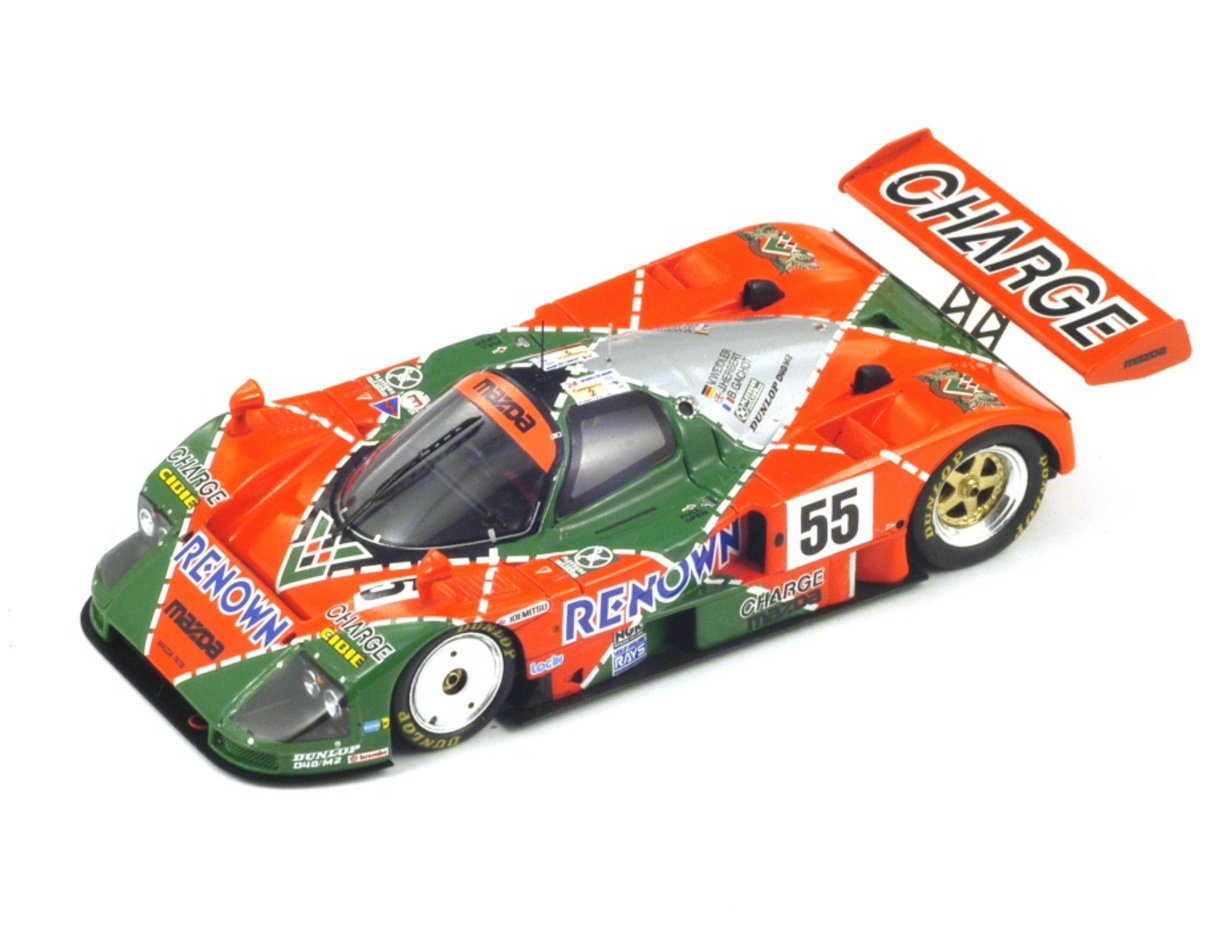 Spark Mazda 787B #55 Mazdaspeed Winner 24Hrs Le Mans 1991 1/43 Scale