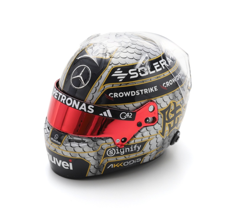 Spark George Russell Chinese F1 Grand Prix 2025 Replica Helmet 1/5 Scale 5HF199
