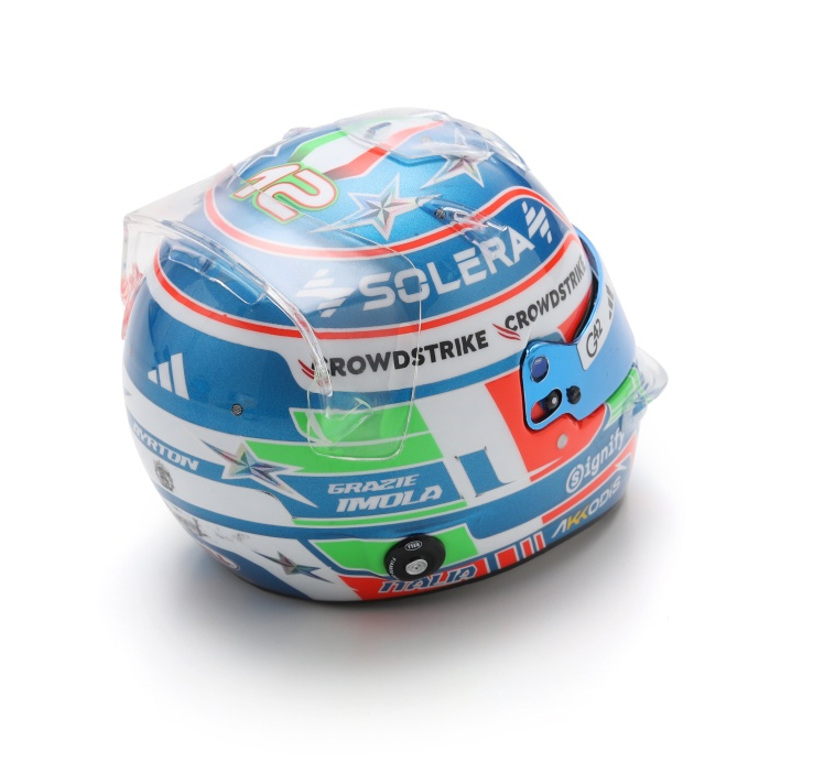 Spark Kimi Antonelli Italian F1 Grand Prix 2025 Replica Helmet 1/5 Scale 5HF212