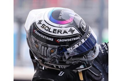 Spark Kimi Antonelli Mercedes Petronas Team Japanese F1 GP 2026 Mini Helmet 1/5 Scale