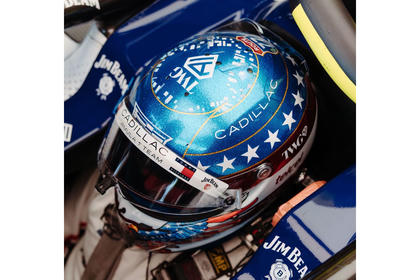 Spark Valtteri Bottas Cadillac Formula 1 Team 2026 British Grand Prix Mini Helmet 1/5 Scale