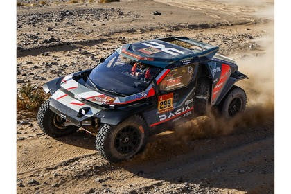 Spark Dacia Sandrider #299 Dacia Sandriders Winner Dakar Rally 2026 1/43 Scale S6261