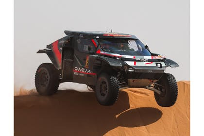 Spark Dacia Sandrider #223 Dacia Sandriders 7th Dakar Rally 2026 1/43 Scale S6266