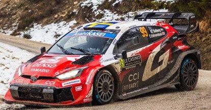 Spark Toyota GR Yaris Rally1 #99 TGR WRT Winner Monte Carlo Rally 2026 1/43 Scale