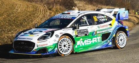 Spark Ford Puma Rally1 #95 M-Sport Ford WRT Monte Carlo Rally 2026 1/43 Scale