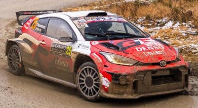 Spark Toyota GR Yaris Rally2 #25 Printsport Monte Carlo Rally 2026 1/43 Scale