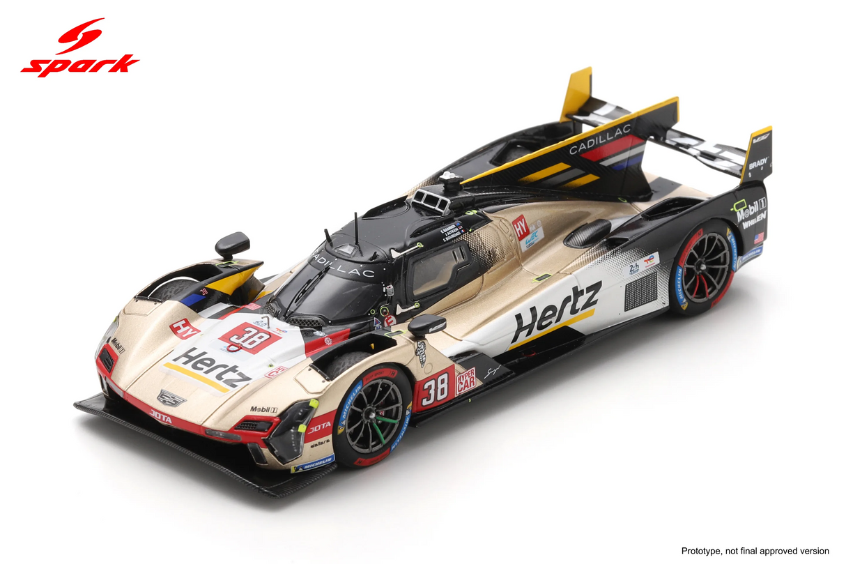 Spark Cadillac V-Series.R #38 Cadillac Hertz Team Jota Le Mans 24Hrs 2026 1/43 Scale
