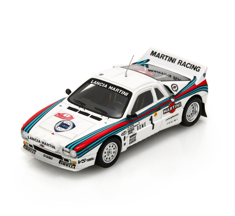 Lancia 037 HPI 1/43 - H. Toivonen Rallye Sanremo 1985 #1 - Édition Limitée 3008 Pcs
