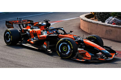 Spark McLaren MCL40 #81 Oscar Piastri 2026 Monaco Grand Prix 1/43 Scale