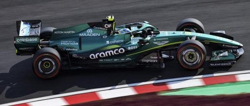 Spark Aston Martin Aramco Formula One Team AMR26 No.14 Alonso Japanese GP 2026 1/43 Scale