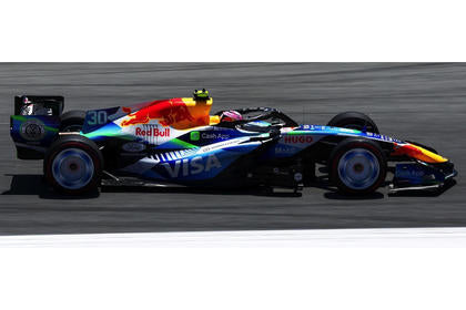 Spark Racing Bulls VCARB 03 #41 Arvid Lindblad 2026 Barcelona-Catalunya Grand Prix 1/43 Scale