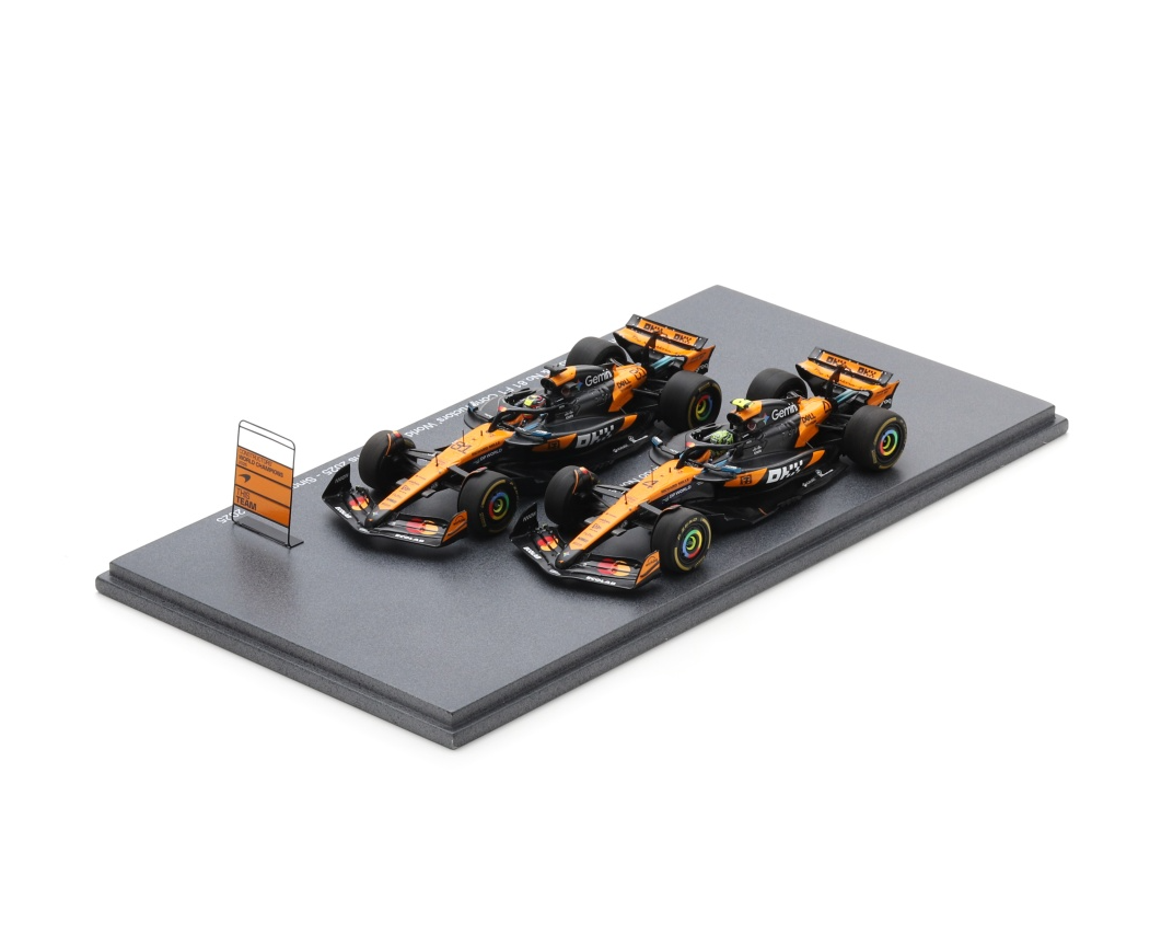 Spark McLaren MCL39 #4 & #81 F1 Constructors' Champion 2025 1/43 Scale Set