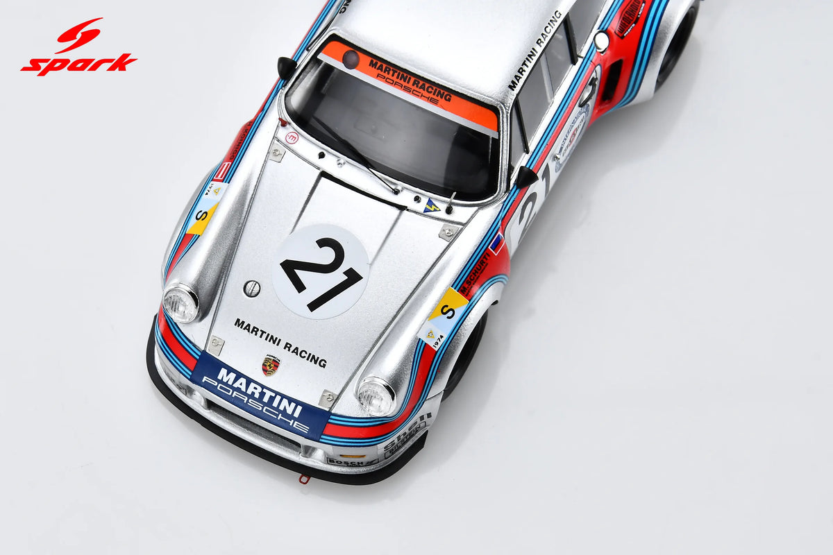 Spark Porsche 911 Carrera RSR Turbo #21 Martini Racing 24Hrs Le Mans 1974 1/43 Scale