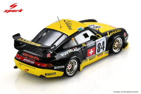 Spark Porsche 911 GT2 #84 Stadler Motorsport 24 Hours of Le Mans 1997 1/43 Scale S9915