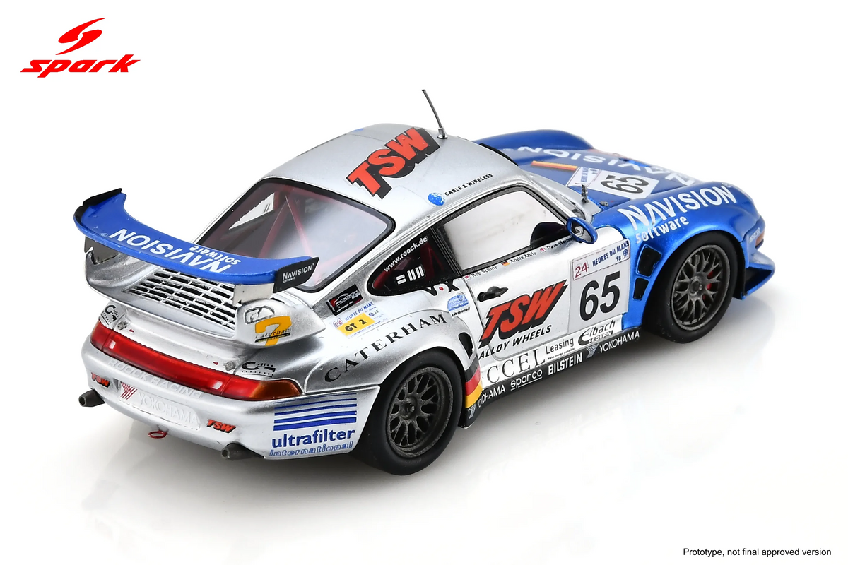 Spark Porsche 911 GT2 #65 Roock Racing Team 24 Hours of Le Mans 1998 1/43 Scale S9922