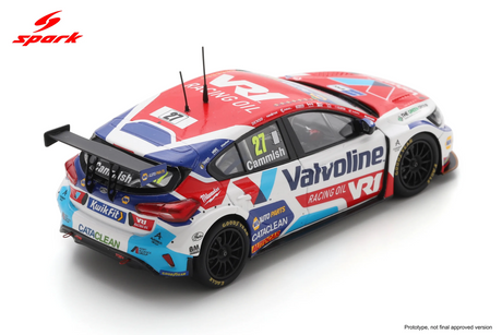 Spark Ford Focus BTCC #27 Dan Cammish Silverstone 2024 Valvoline 1/43 Scale UK042