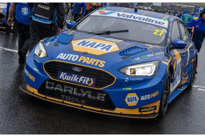 Spark Ford Focus Titanium Saloon #27 NAPA Racing UK Dan Cammish Knockhill - Race Against Dementia BTCC 2026 1/43 Scale UK074