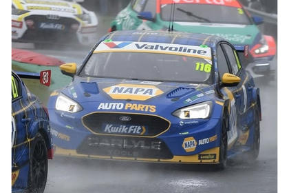 Spark Ford Focus Titanium Saloon #116 NAPA Racing UK Ashley Sutton Knockhill - Race Against Dementia BTCC 2026 1/43 Scale UK075