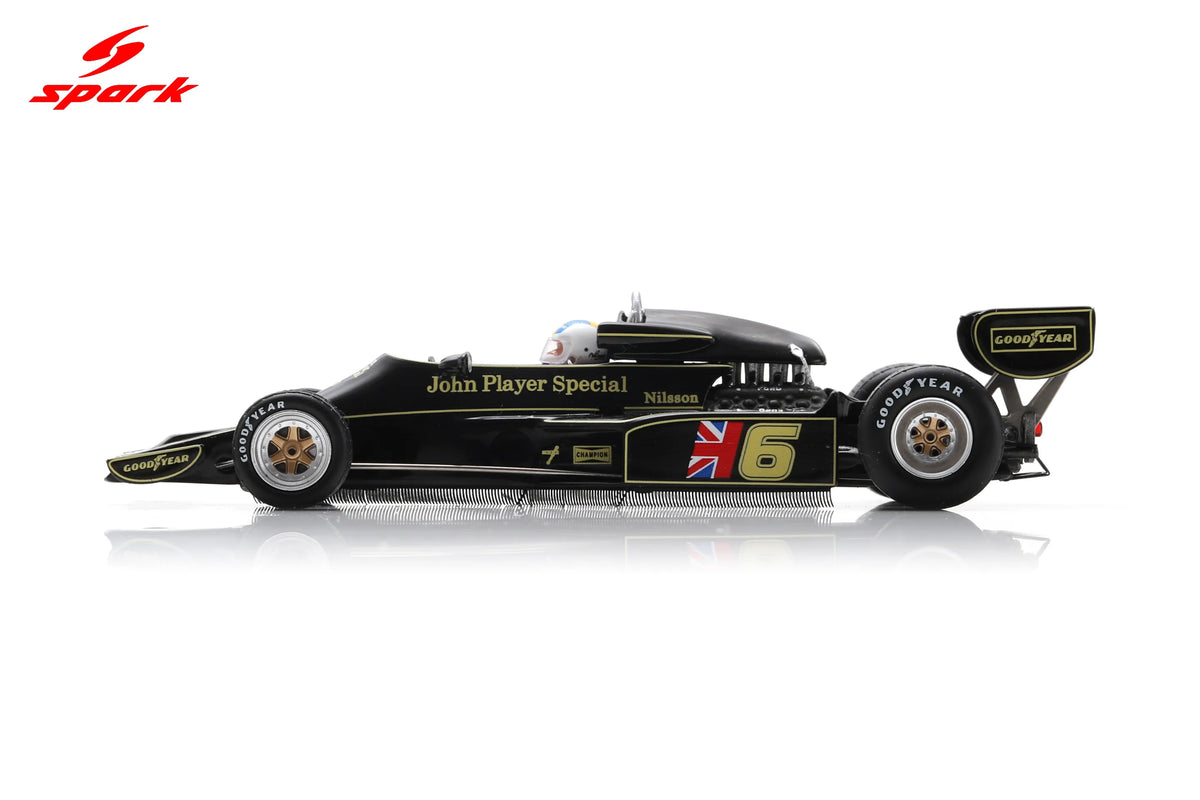 Spark Lotus 77 #6 Gunnar Nilsson 1976 Japanese F1 Grand Prix 1/43 Scale