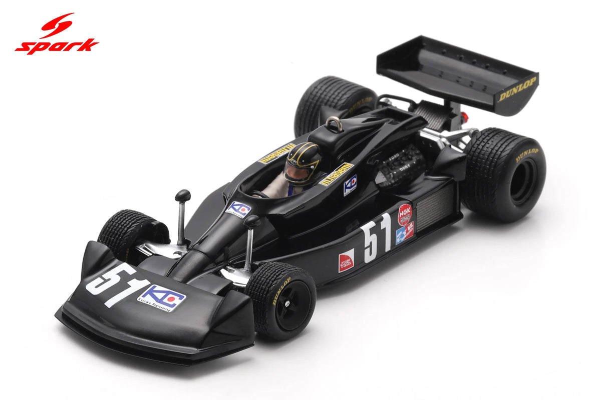 Spark Kojima KE007 #51 Masahiro Hasemi 1976 Japanese F1 Grand Prix 1/43 Scale