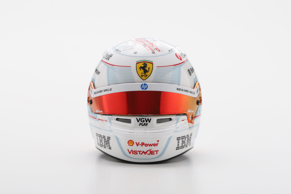 Looksmart Charles Leclerc Monaco F1 GP 2025 1/5 Scale Helmet LSHEL013