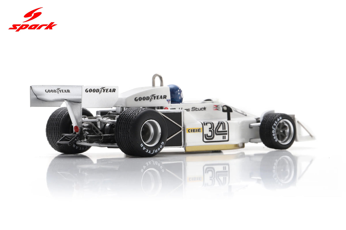 Spark March 961 #34 Hans Stuck 1976 Japanese F1 Grand Prix 1/43 Scale