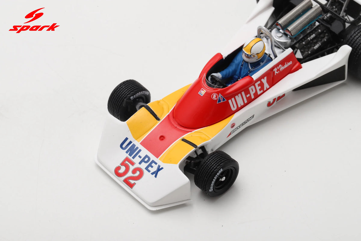 Spark Tyrrell 007 #52 Kazuyoshi Hoshino 1976 Japanese F1 Grand Prix 1/43 Scale