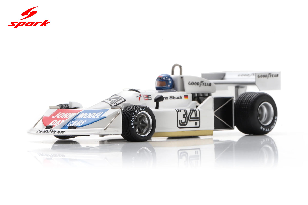 Spark March 961 #34 Hans Stuck 1976 Japanese F1 Grand Prix 1/43 Scale