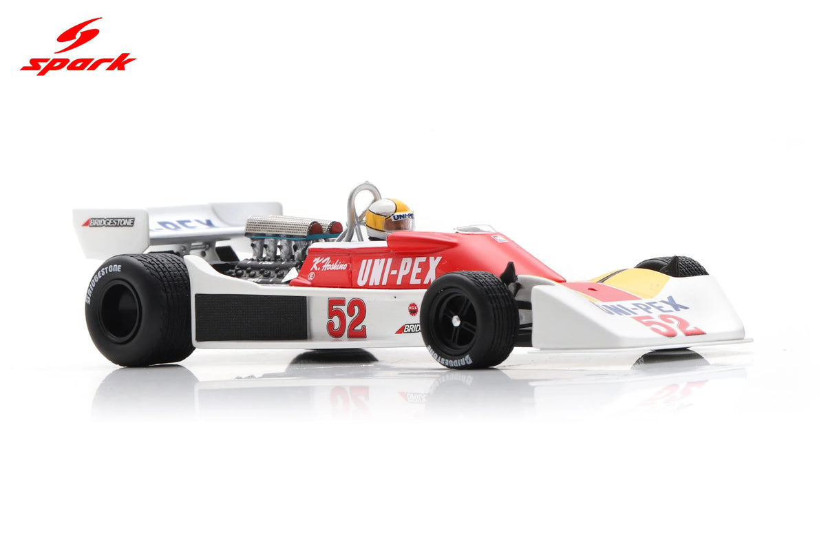 Spark Tyrrell 007 #52 Kazuyoshi Hoshino 1976 Japanese F1 Grand Prix 1/43 Scale