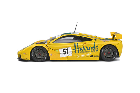 Solido McLaren F1 GT-R Short Tail 24H Le Mans 1995 - Harrods 1/18 Scale