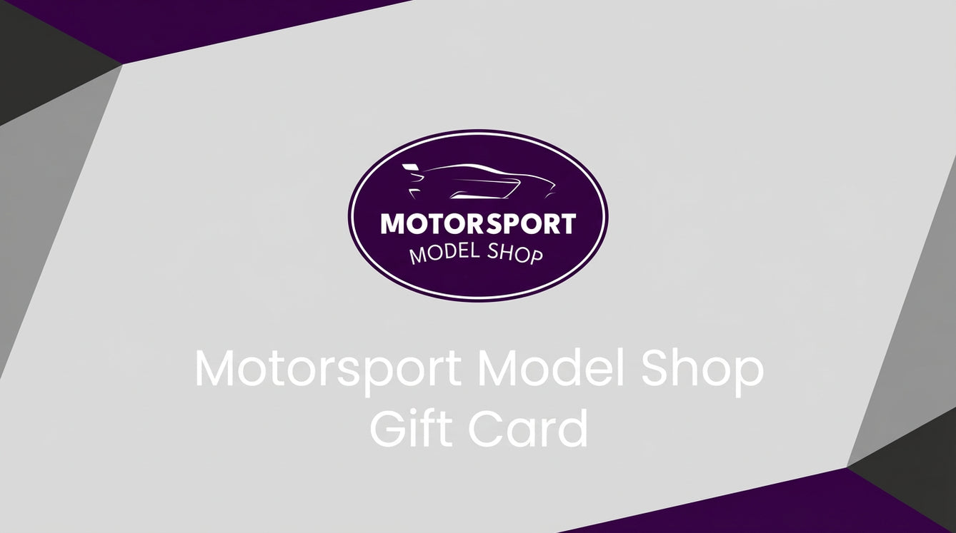 Motorsport Model Shop Gift Card