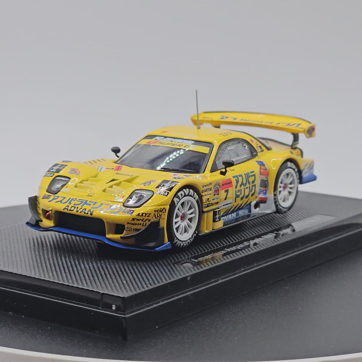 EBBRO Mazda RX7 #7 RE Amemiya Racing Super GT GT300 2005 1/43 Scale