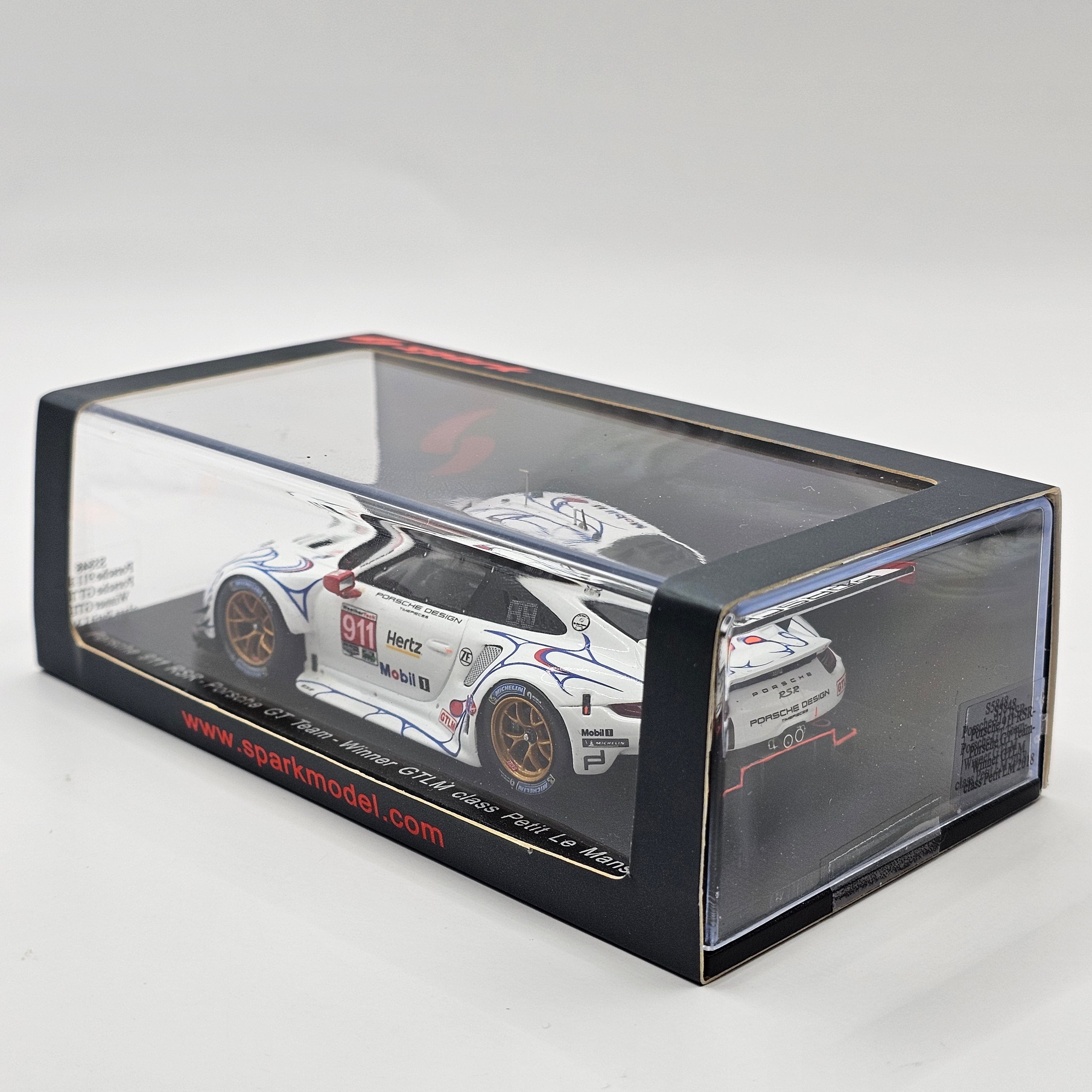Spark Porsche 911 RSR #911 Porsche GT Team GTLM Winner Petit Le Mans 2