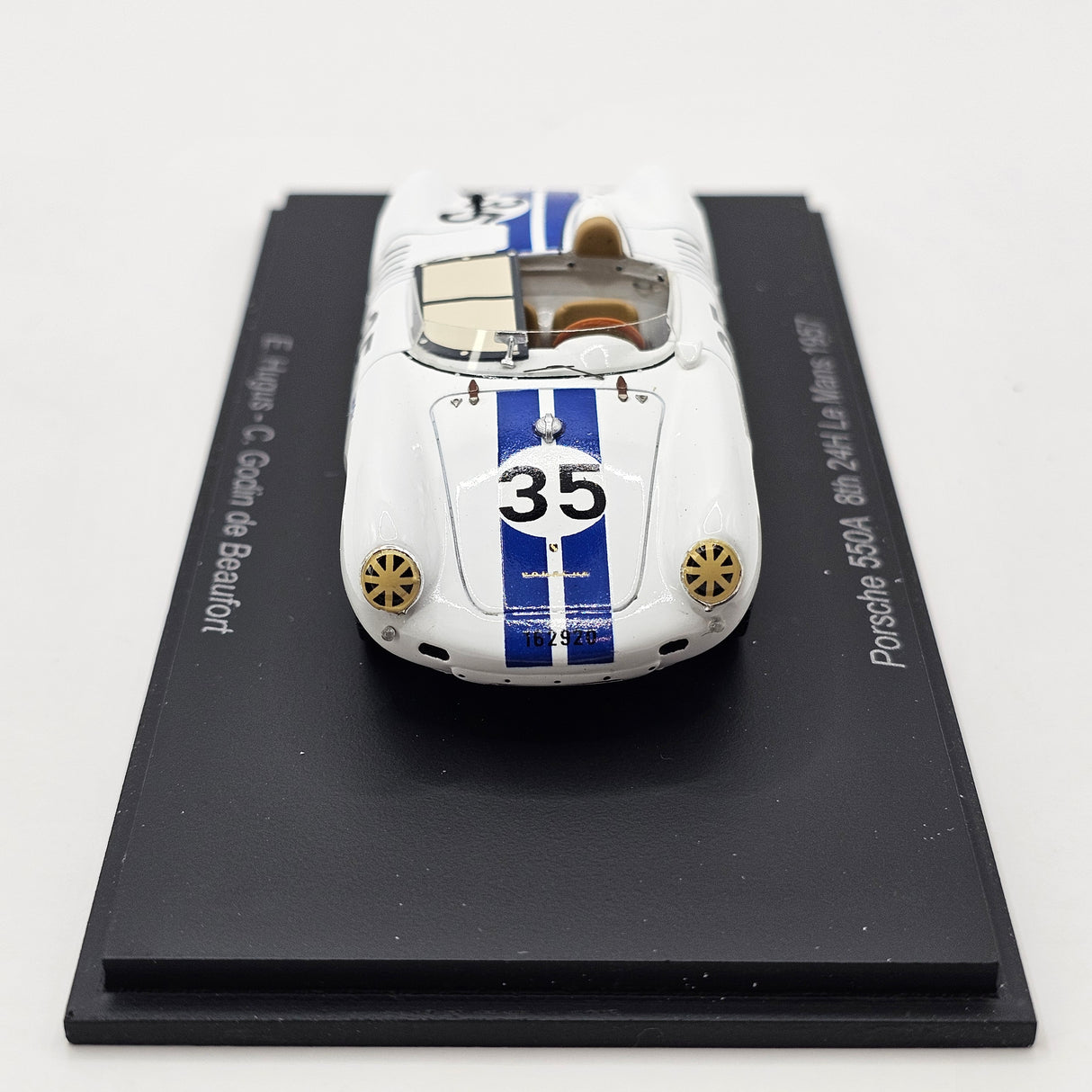 Spark Porsche 550A #35 E. Hugus 24Hrs Le Mans 1957 1/43 Scale S9720