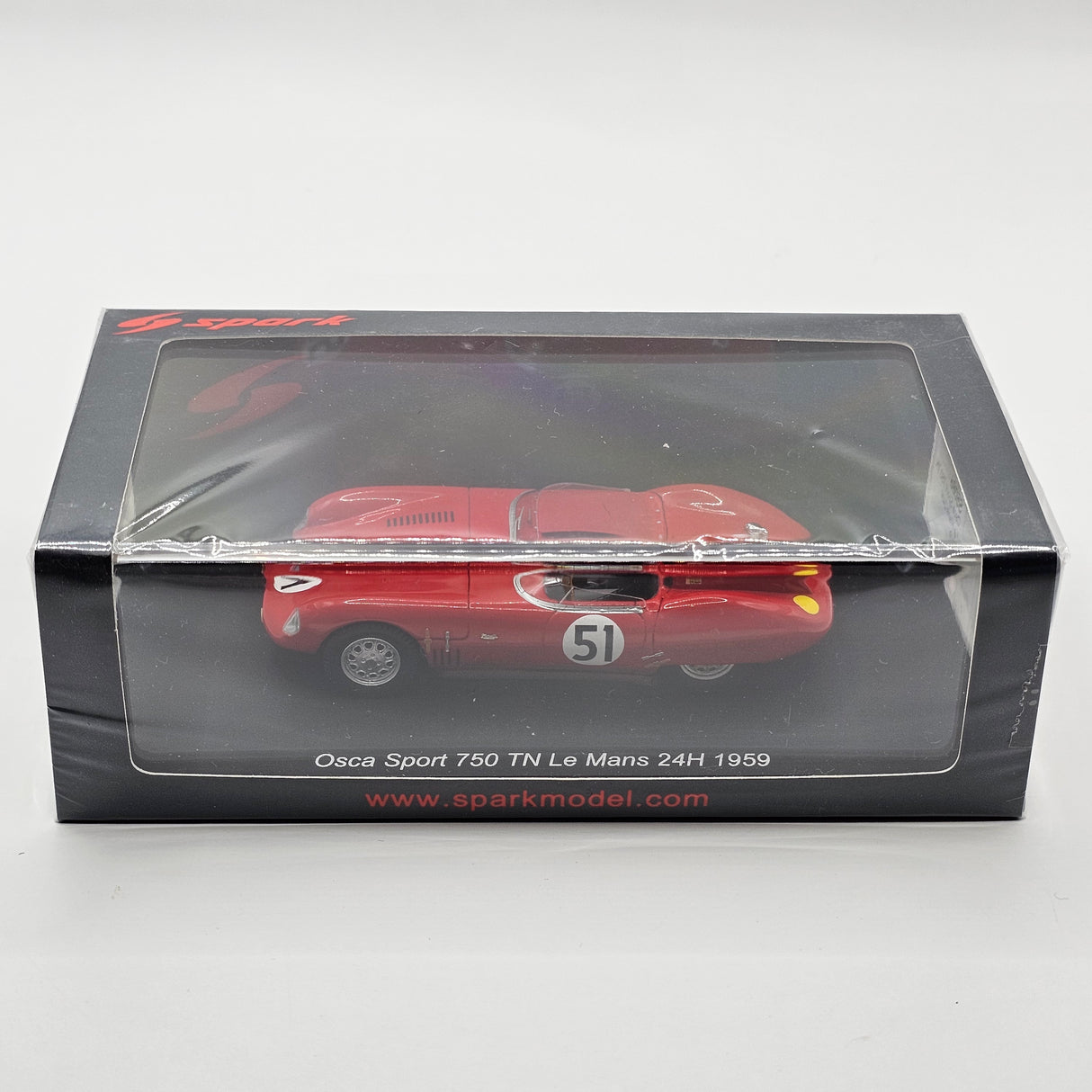 Spark Osca Sport 750 #51 Automobili OSCA Le Mans 24H 1959 1/43 Scale S5086